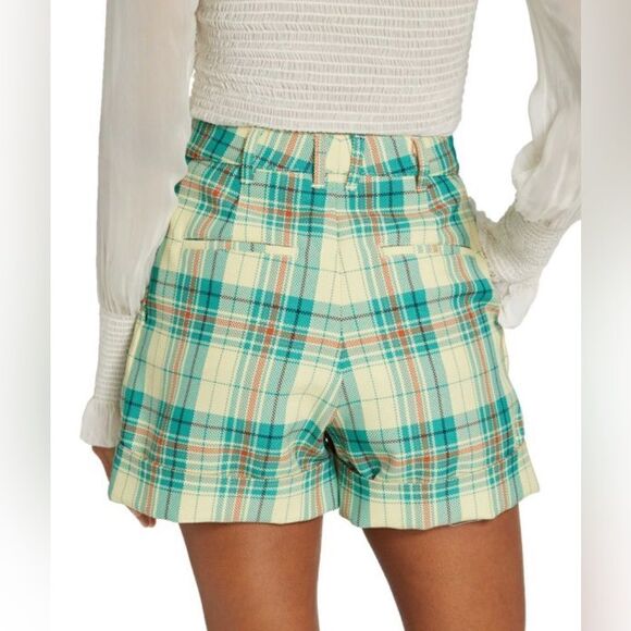 RAG & BONE
Ivy Pleated Plaid Shorts - Picture 11 of 13